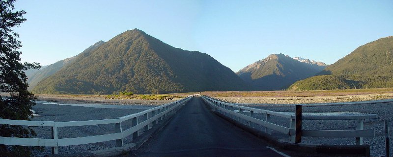 Highway over Waimakariri River